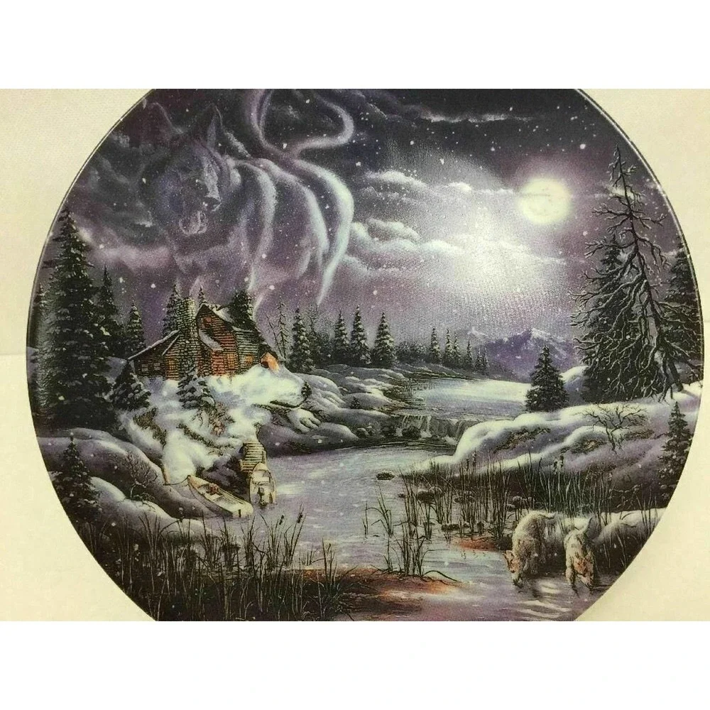 Bradford Exchange a Hidden World Collector Plate by Rusty Rust Vintage 1993